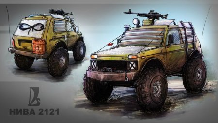 Нива 2121 сталкер