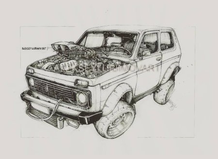 Эскиз ВАЗ 2131