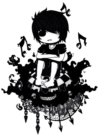 Мультяшный эмо