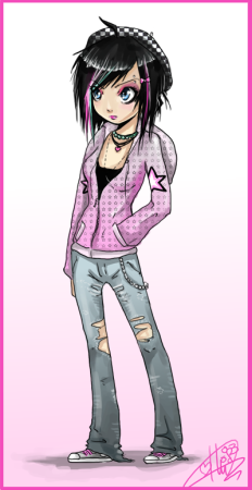 Аниме парни неформалы