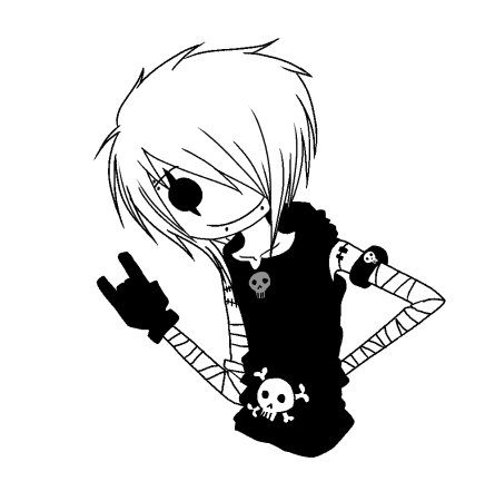 Эмо стиль рисования