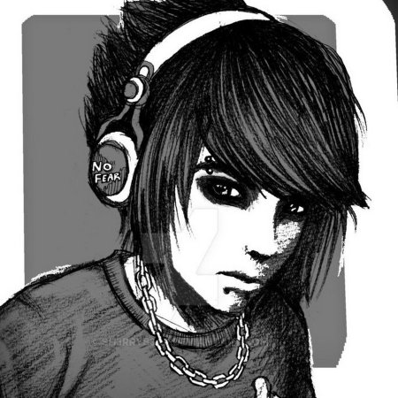 Томбой эмо панк