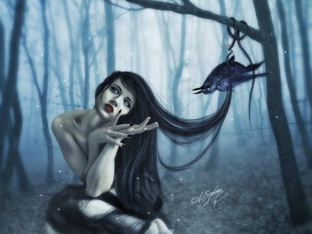 Грустная ведьма