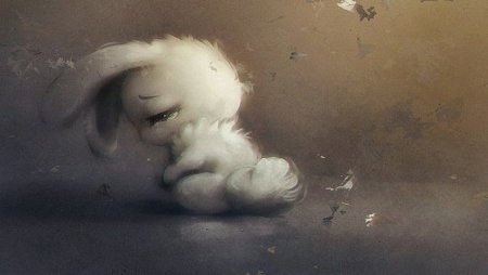 Одинокий зайчик