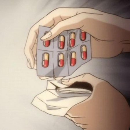 Аниме Эстетика таблетки