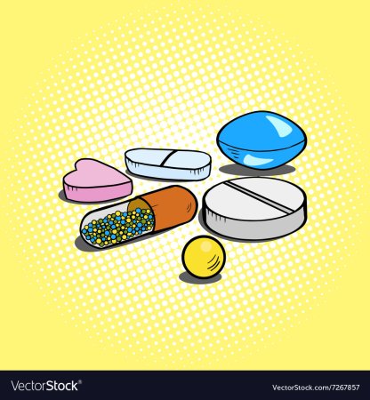 Таблетки поп арт