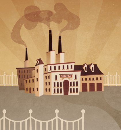 Шоколадная фабрика Вилли завод