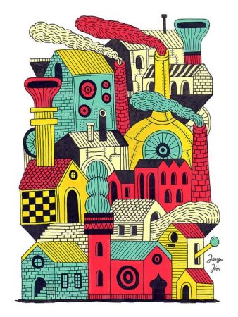 Сказочная фабрика рисунок