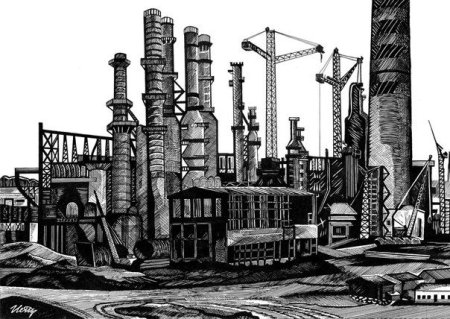 Ачинский нефтеперерабатывающий завод нарисованный