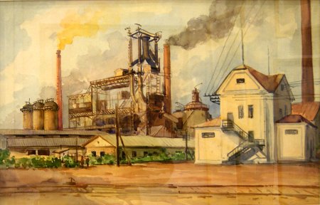 Куприн Индустриальный пейзаж