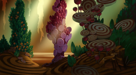 Чарли и шоколадная фабрика деревья