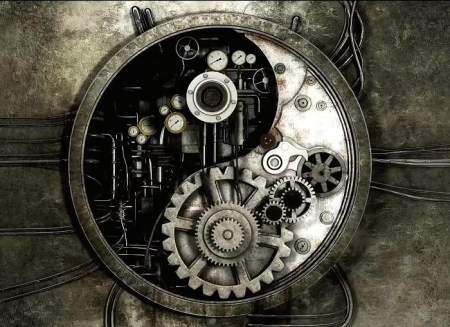 Инь и Янь стимпанк