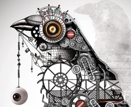 Композиция из шестеренок