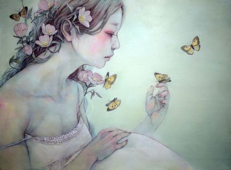 Михо Хирано художница