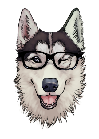 Крутые собаки хаски