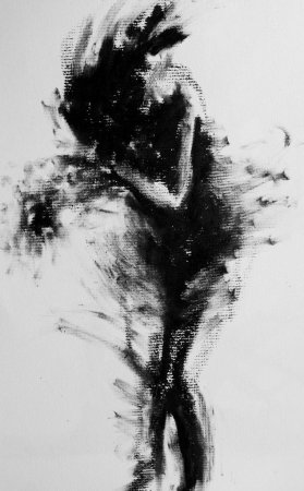 Наброски углем