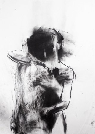 Эстетика женского тела карандашом