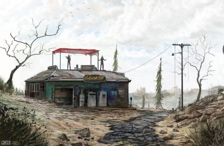 Фоллаут поселения арт