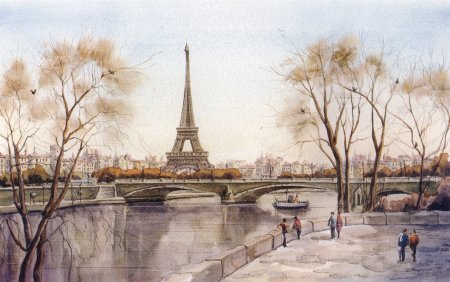Кауфман картины Париж