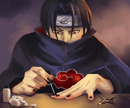 Итачи Акацуки арт