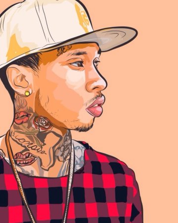 РЭПЕРЫ арт Tyga