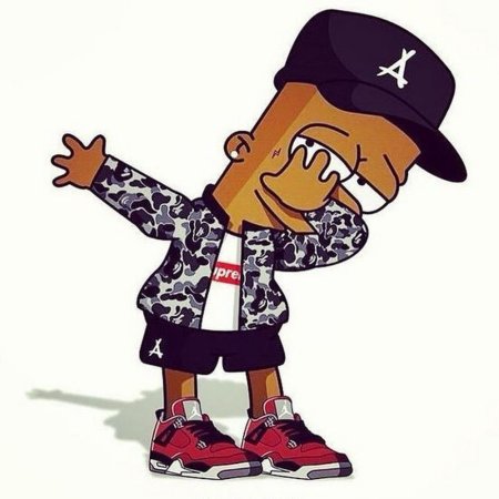 ASAP Rocky на белом фоне