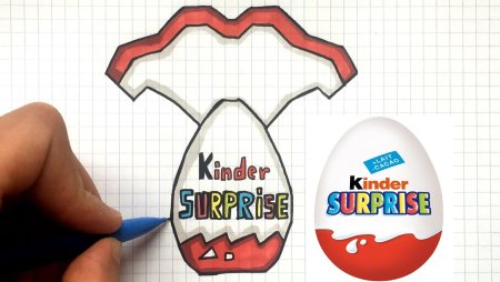 Рисунки по клеточкам Киндер