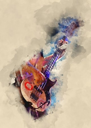 Гитара арт