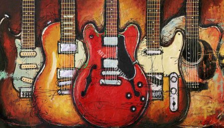 Гитара коллаж