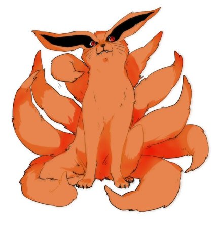 Курама демон Лис с Наруто