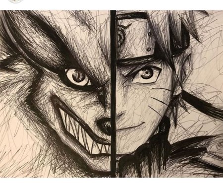 Фурри курама Наруто