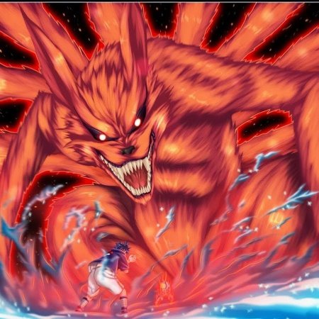 Рисунки аниме Наруто курама