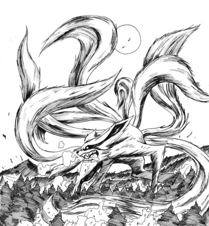 Девятихвостый Лис Наруто