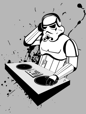 Диджей Наброски