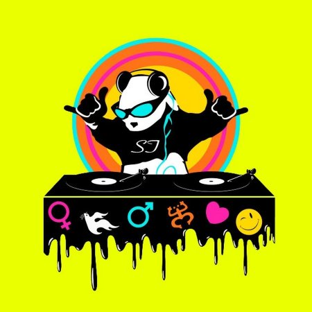 Панда диджей