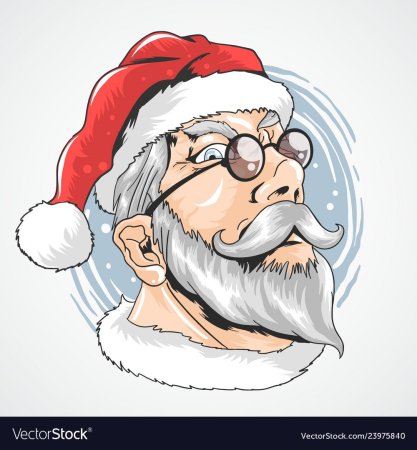 Брутальный дед Мороз