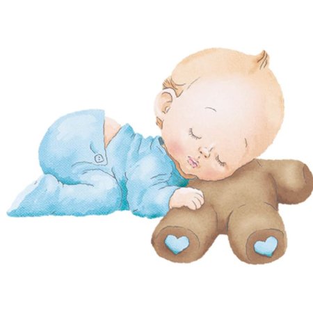 Новорожденный акварель