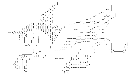 Рисунки символами аниме