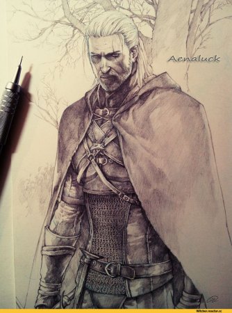 Ведьмак Жебровский арт