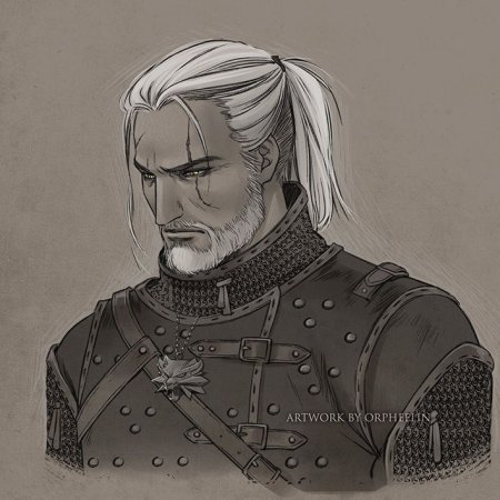 Ведьмак Герольд рисунок