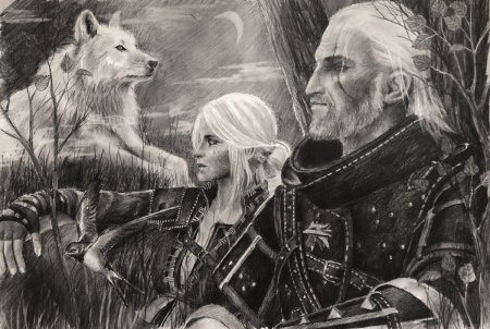 Геральт из Ривии и Цири