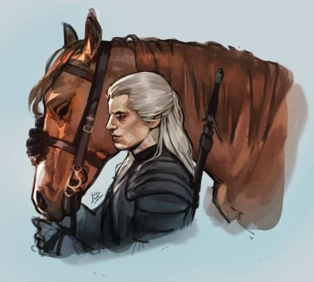 Геральт Лютик и Цири