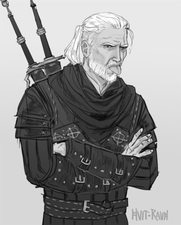 Геральт из Ривии волк