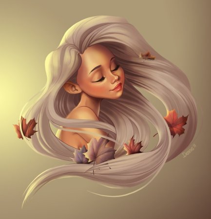 Красивые мультяшные девочки