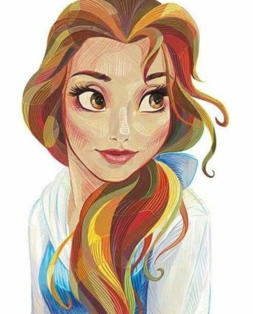 Современные принцессы Disney Бэлль