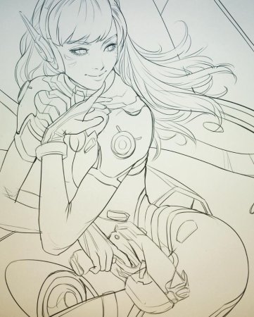 Artgerm Lineart