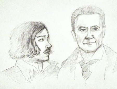 Николай Гоголь мистический портрет