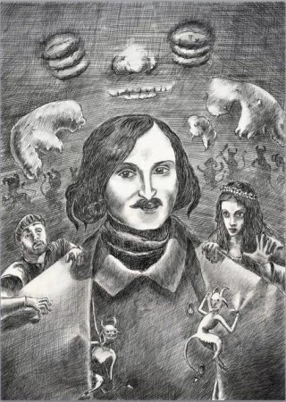 Гоголь Николай Васильевич профиль