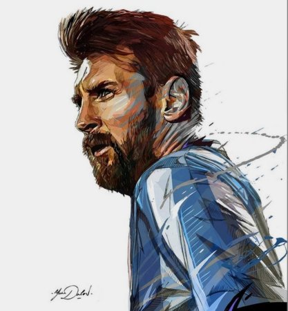 Лионеля Месси Art