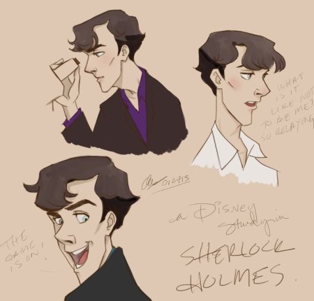 Disney!Lock Шерлок